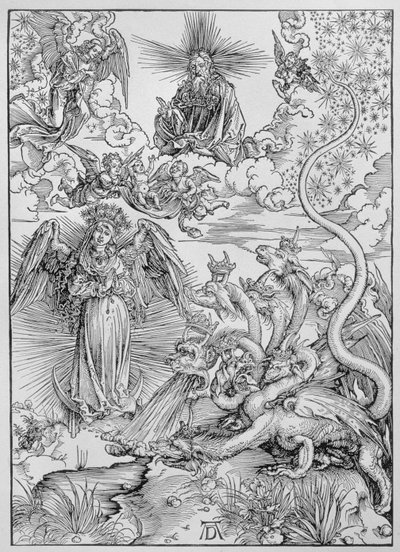 Apocalyptische scène, uit de 